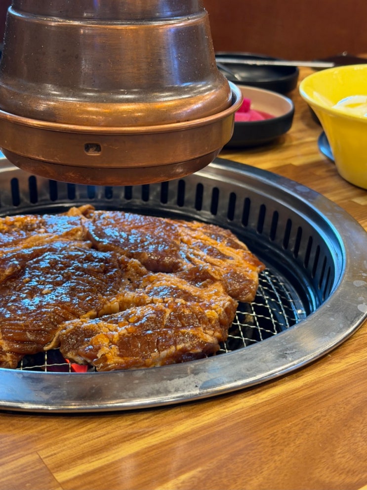  복도야지 탕정 돼지갈비 점심특선