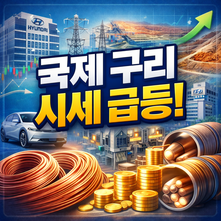  국제 구리 시세 가격 급등, 지금 관련주는 어떻게 봐야 할까?