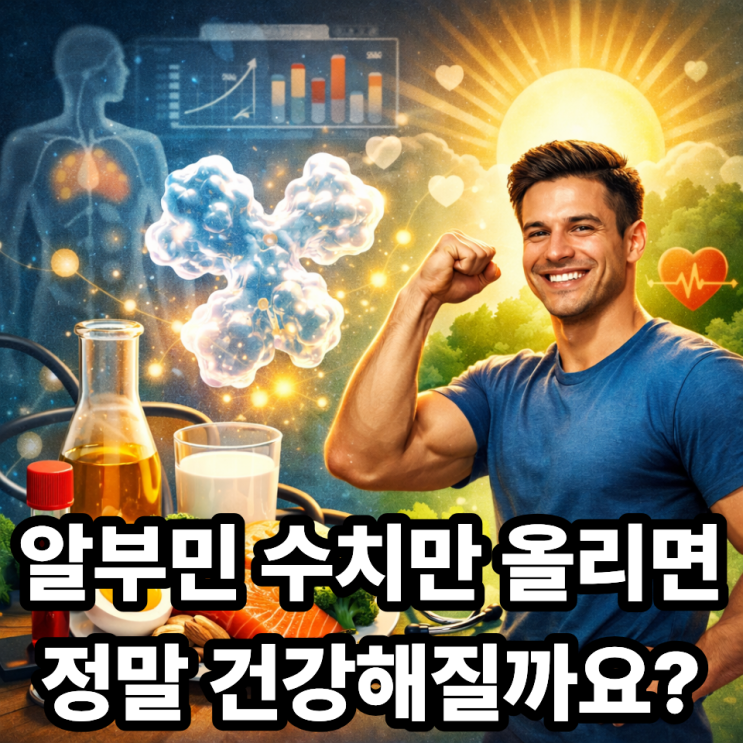   알부민 수치만 높이면 건강해질까?｜숫자에 속지 말아야 하는 이유