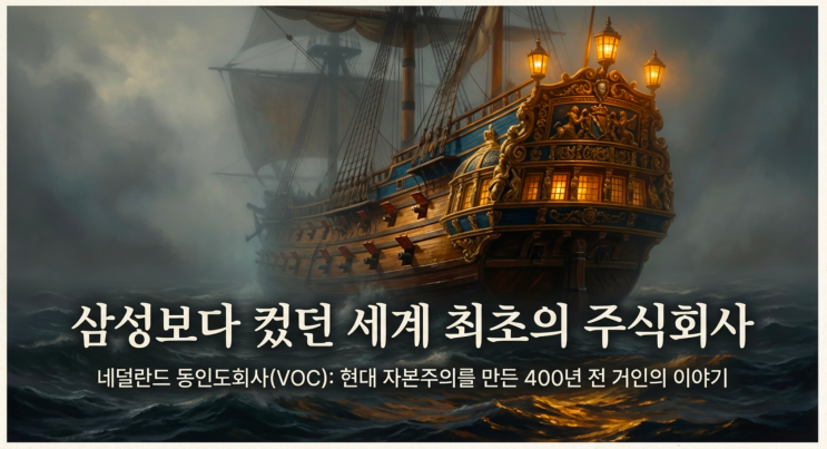  17. 동인도회사, 삼성보다 컸던 세계 최초의 주식회사 이야기