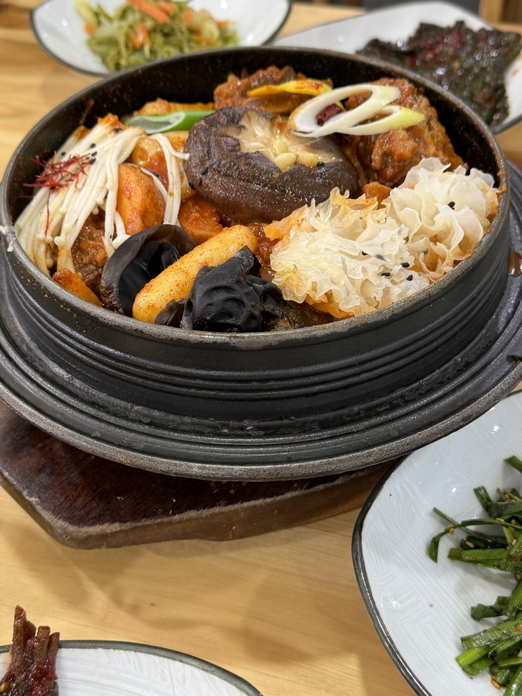  경남 진주 성지원 누룽지갈비찜 반갈비탕
