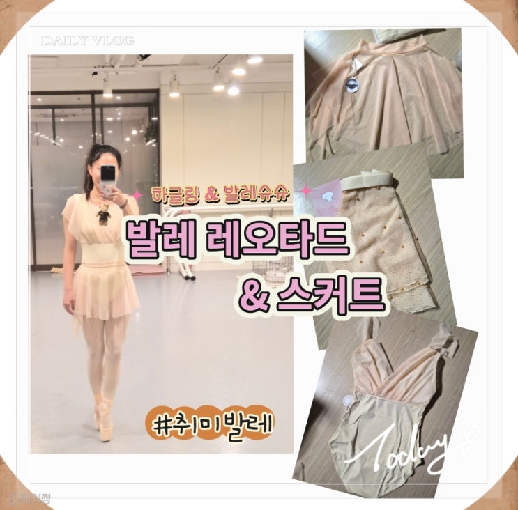  [ 발레 ] 2년 차 성인 발레 레오타드와 스커트 내 돈 내산 ｜ 하글링 , 발레슈슈
