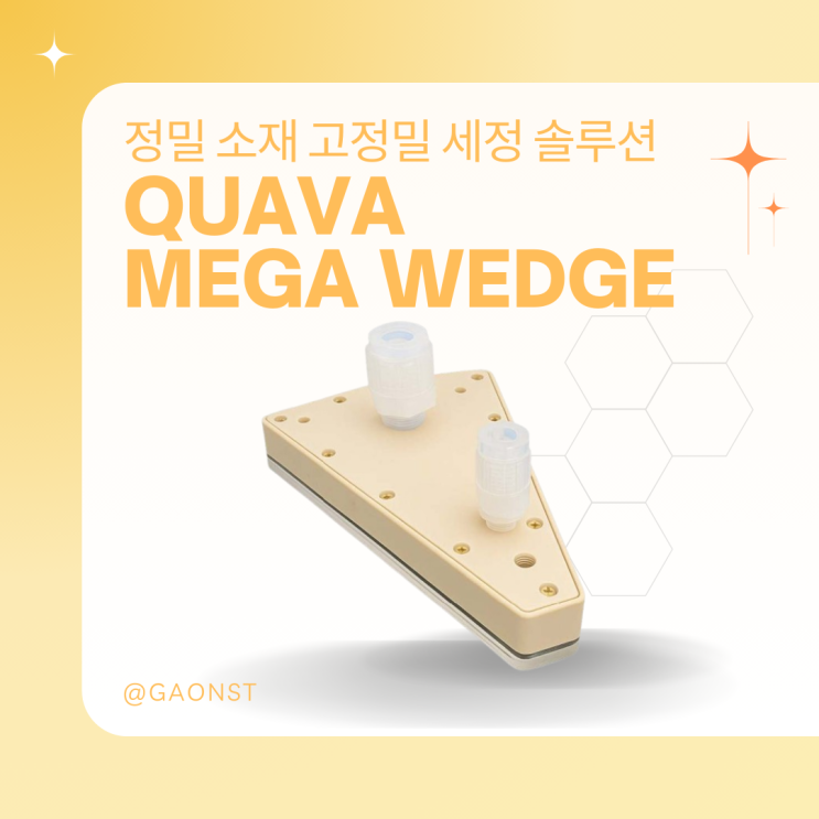  반도체 웨이퍼 및 정밀 소재 고정밀 메가소닉 세정 (Quava Mega Wedge)