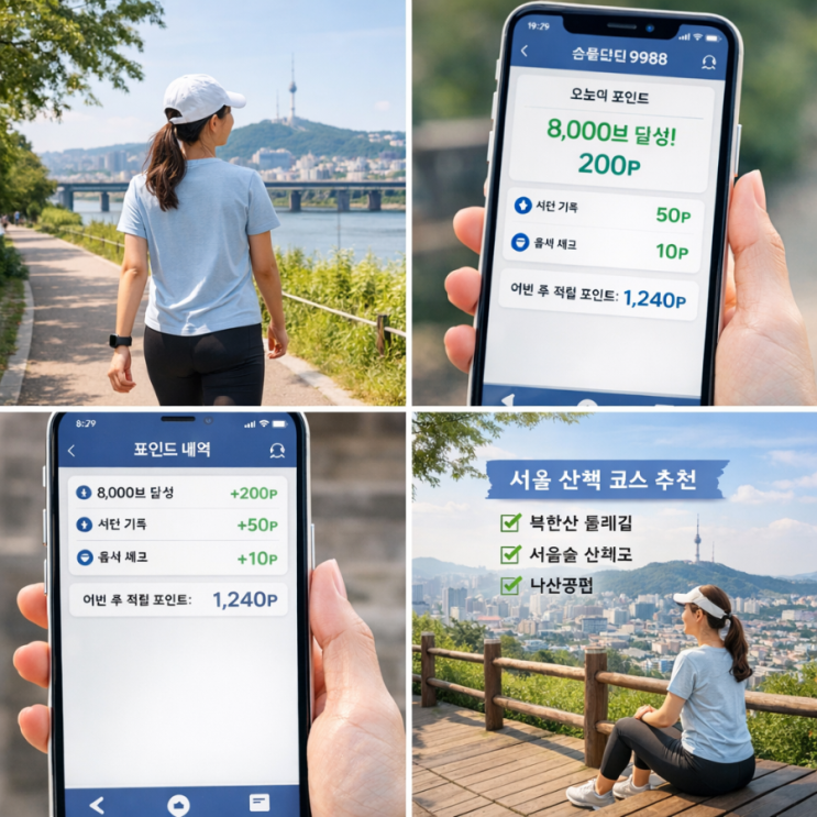  ️ 걷기만 해도 돈 번다? 손목닥터 9988 솔직 후기 (서울시민 필독!)