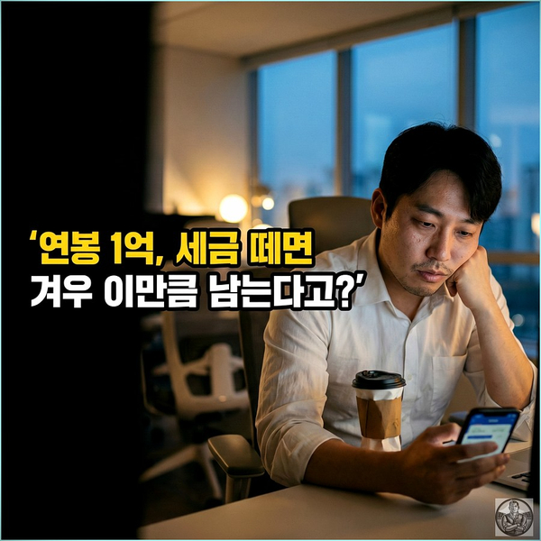  연봉 1억 vs 월 300만원, 실제 삶의 질은 몇 배 차이 날까?