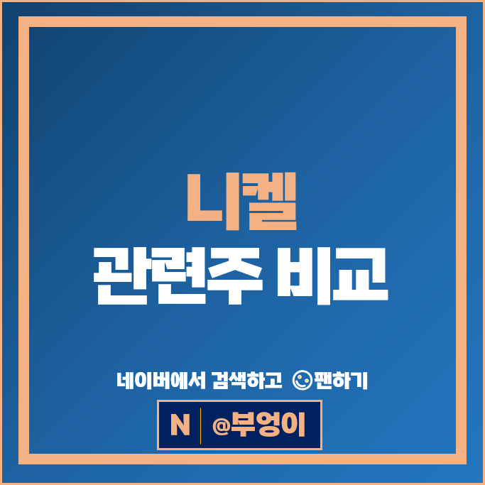 원자재 니켈관련주 POSCO 풍산 엘앤에프 주가 포스코인터내셔널 주식