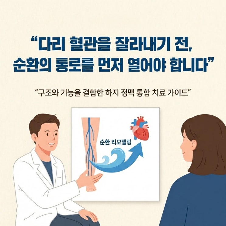  하지정맥류 증상부터 수독 제거, 골반 추나까지: 무거운 다리를 가볍게 만드는 모든 방법