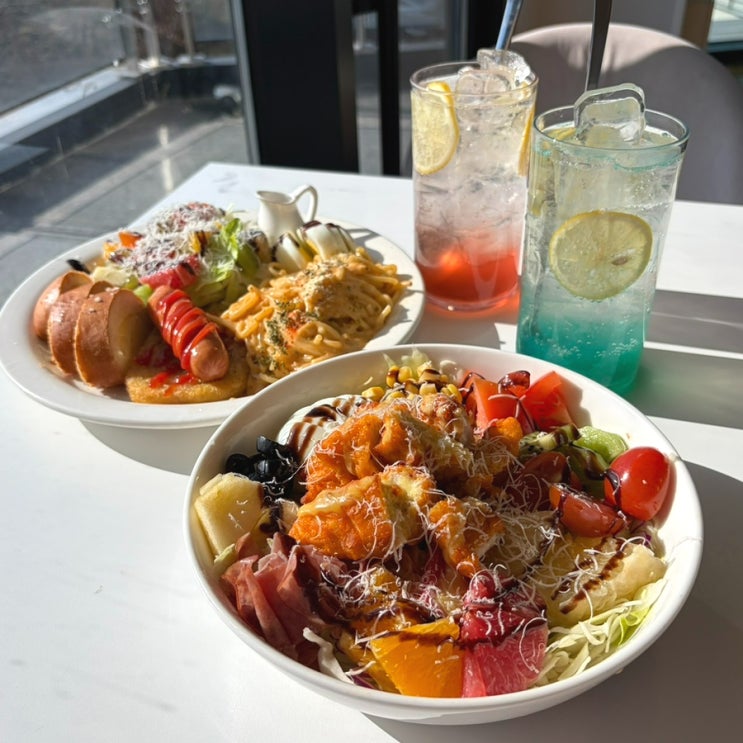  대구 카페 강정보 카페 다사읍 카페 대구 브런치 맛집: 다이브인커피 브런치&디너