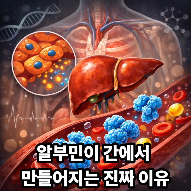   알부민은 왜 간에서 만들어질까?｜간 건강과 직결된 이유