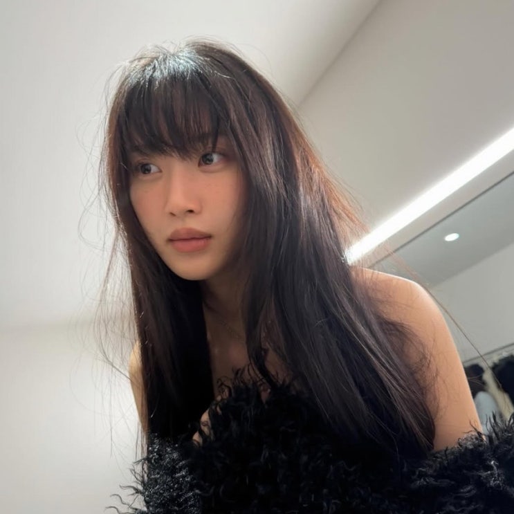  앞머리 자를까말까 ? 문가영 긴머리로 보는 여자 앞머리 스타일
