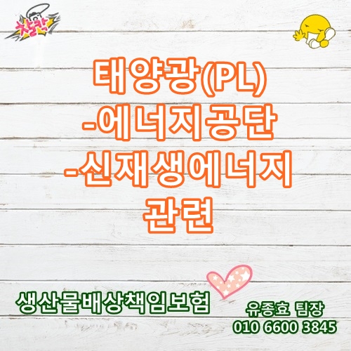  신재생에너지 태양광 생산물배상 (에너지공단)