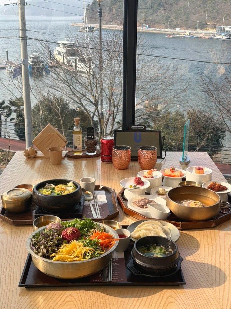  창원 귀산 맛집 성산옥프리미엄ㅣ바다뷰 한상 가족외식 후기