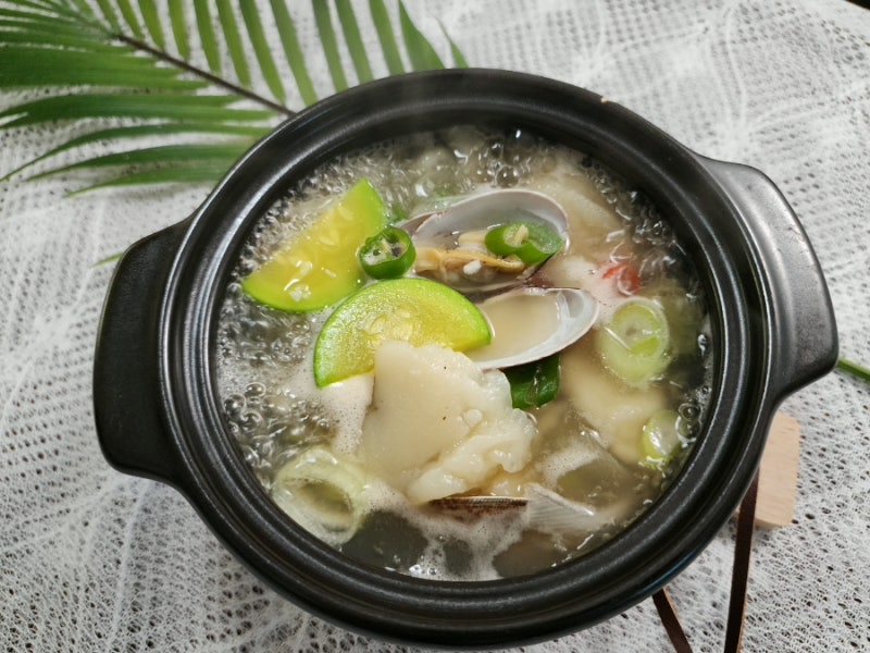 주걱 수제비 레시피 | 바지락 주걱 수제비 반죽 만들기 | 쫄깃한 수제비 만드는 방법