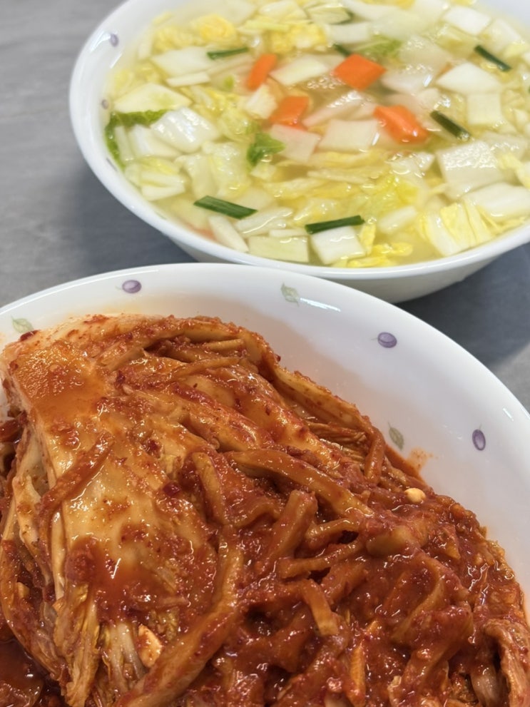  나박물김치 국수 레시피 매운보쌈김치 김치 택배 맘스김치전문점