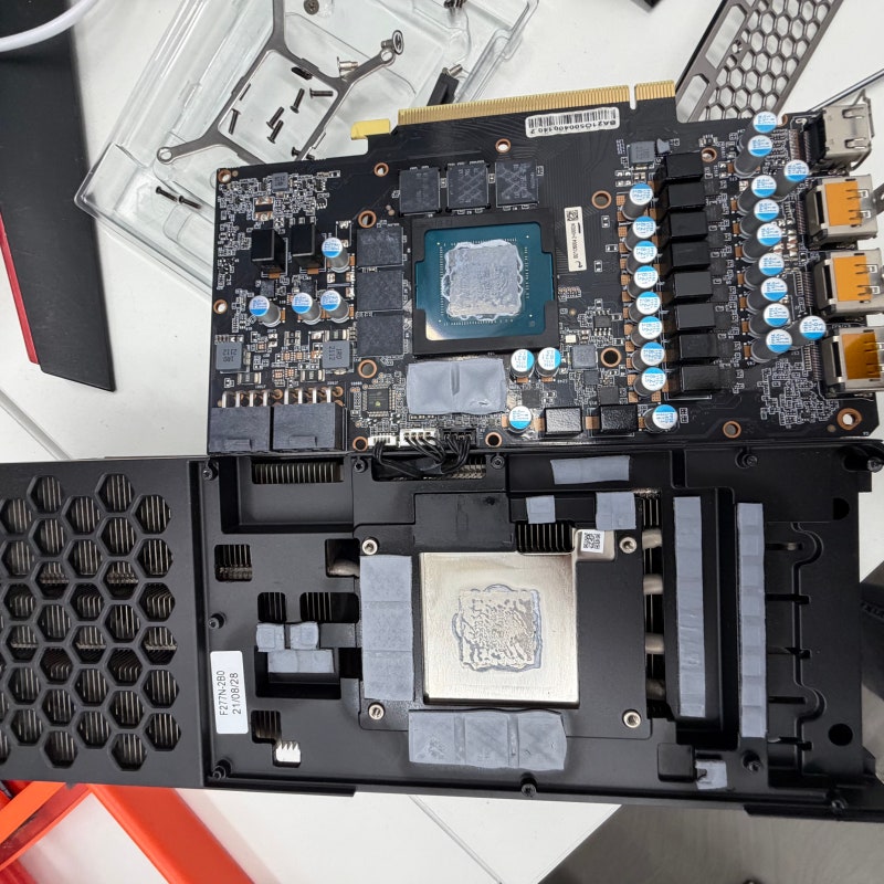 RTX3070 그래픽카드 팬소음 해결｜써멀구리스 재도포로 온도·소음 개선 향남 봉담 컴퓨터 수....