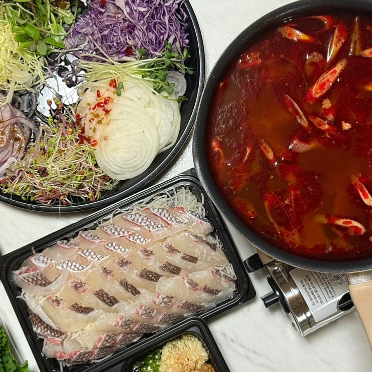  [광주] 북구 횟집 임동 금바다수산 + 참돔회 맛집 유비끼 포장 후기