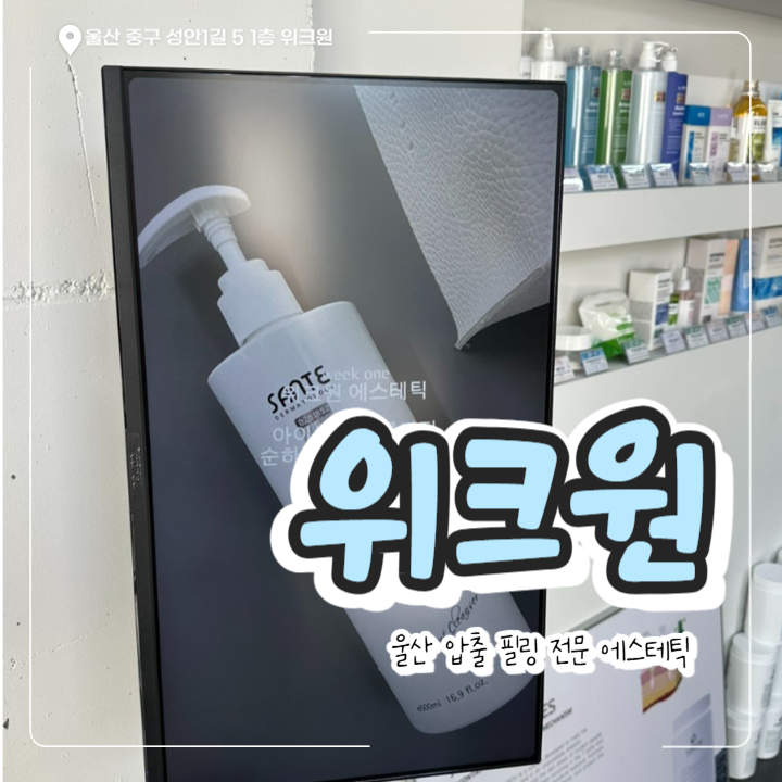 [울산 중구] 위크원 | 울산 여드름·비립종 압출 잘하는 곳, 민감성 피부 관리 에스테틱