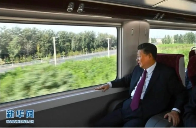 중국철도 <b>시진핑</b>주석 KTX 고속철도 서울역-<b>평양</b>-중국... 