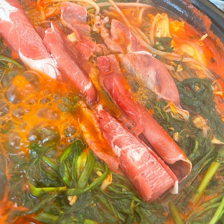  얼큰한 샤브샤브 등촌샤브칼국수 사당점 볶음밥 맛집