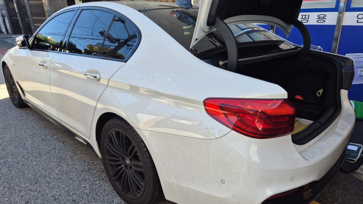  BMW 520d 배터리 방전 문제로 밧데리 교체
