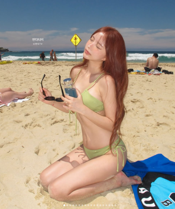  6살 연하남과 결혼 후 더 여유로워진 한아름송이 비키니 근황