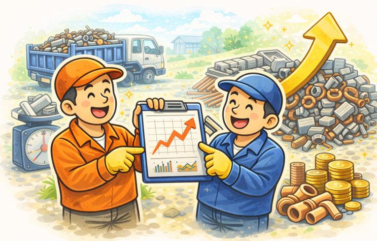  이번주 (2026년01월19일) 오늘 고철시세·고물시세·동파이프류시세, 빠르고 쉽게 확인하세요 <양평고물상 명성철재>