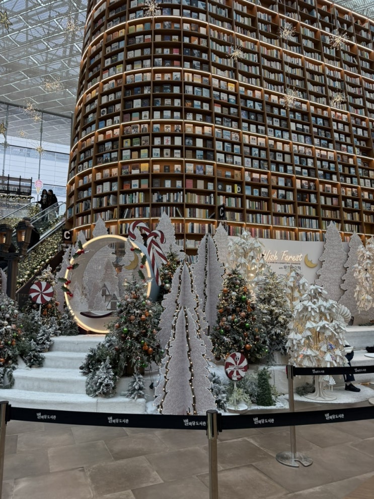  별마당도서관 크리스마스트리 스타필드 코엑스