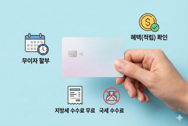  자동차세 연납, 카드 무이자까지 챙겨 가세요