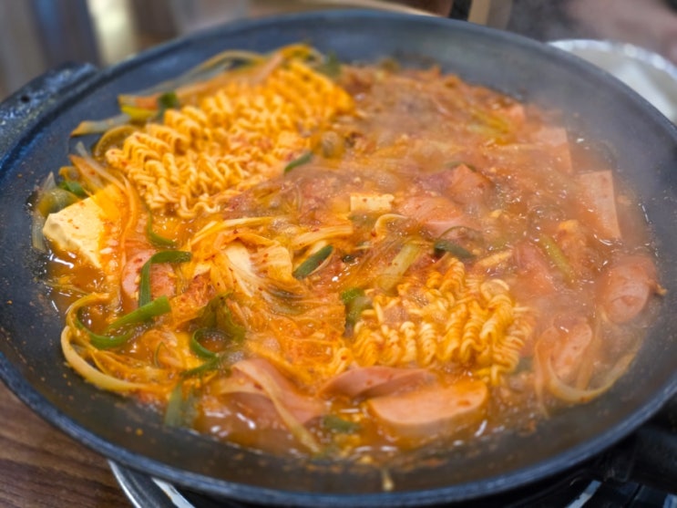  의정부 부대찌개거리 맛집 오뎅식당 별관 내돈내산 후기