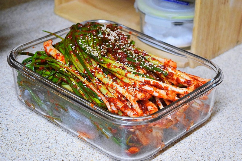 파김치담그는법 알토란 전라도 쪽파김치 양념 레시피 담그기