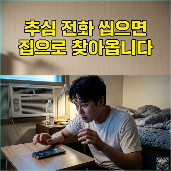  추심 전화 안 받으면... 무시했다가 집으로 찾아온 후기