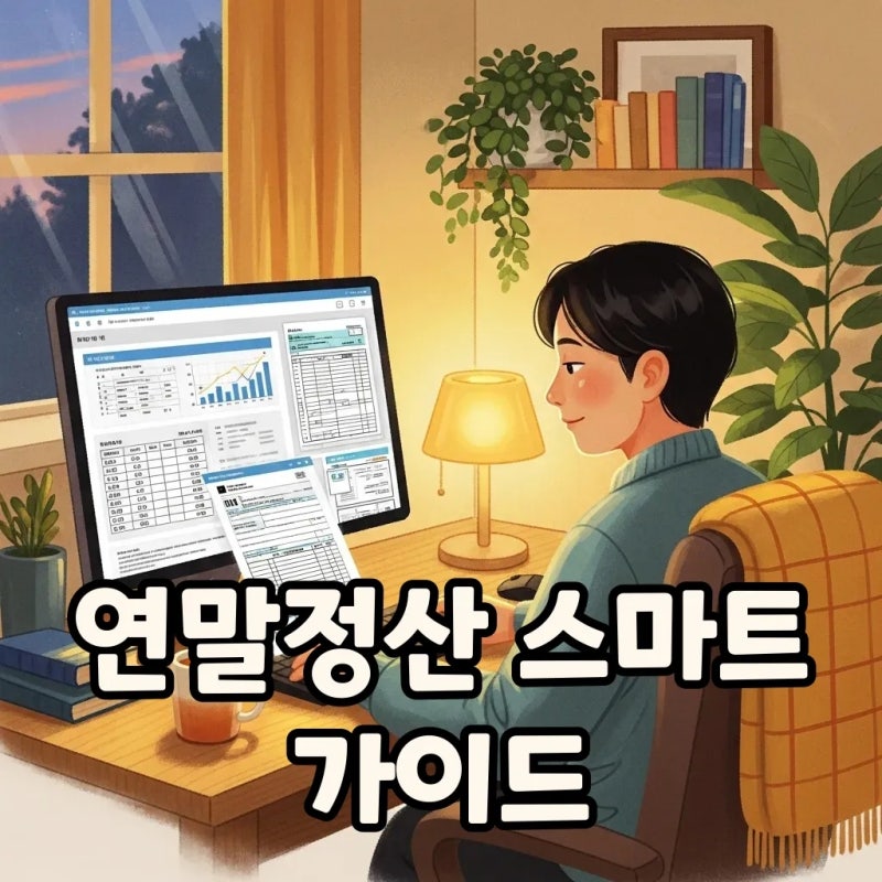 2026 연말정산기간, 홈택스에서 알뜰하게 준비해요!