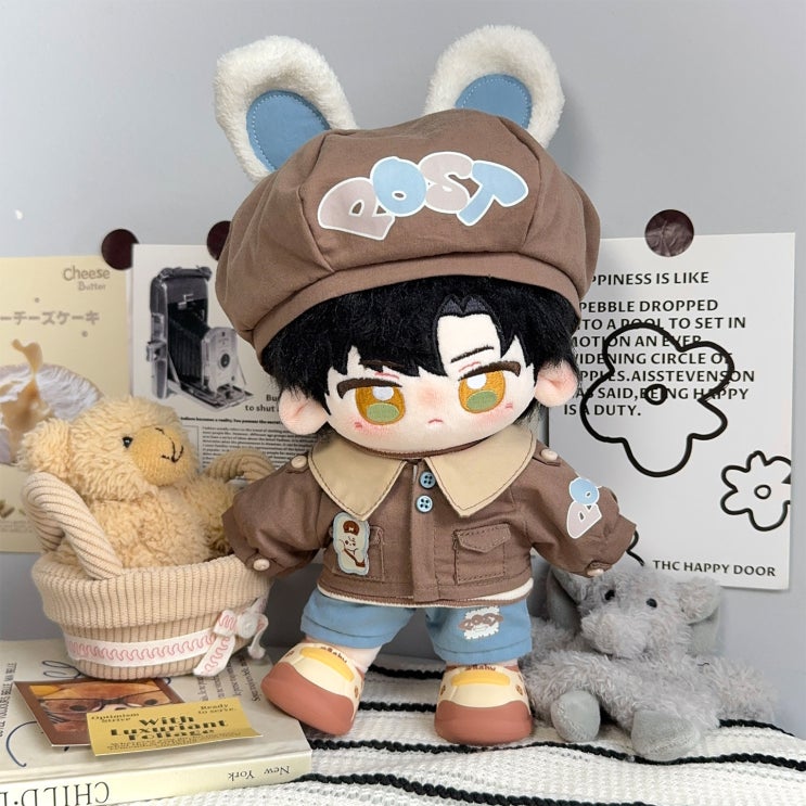  20cm 토끼 배달원 세트 인형옷 아이돌인형옷