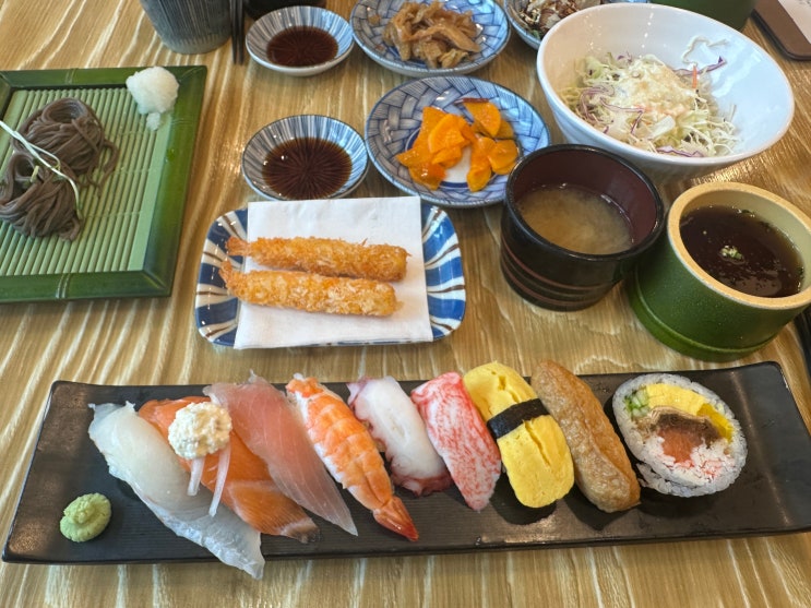  아산 신정호 초밥맛집 가성비 존맛탱 점심특선 신정호초밥