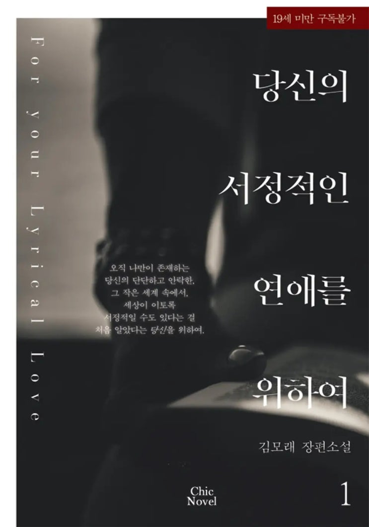  BL소설 리뷰) 김모래-당신의 서정적인 연애를 위하여