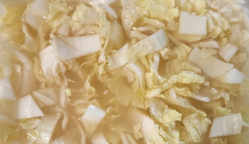 요리 똥손 엄마도 성공한 아기 백김치 만들기 (간단하고 쉬운 백김치 레시피)