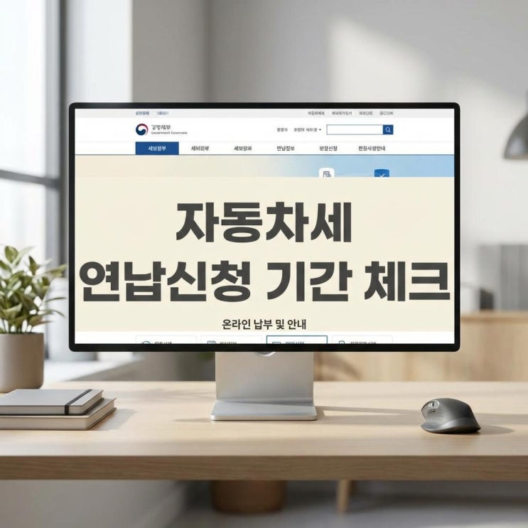  자동차세 연납신청 기간 위택스 계산기와 카드혜택 할인율 총정리 (서울시 이택스)