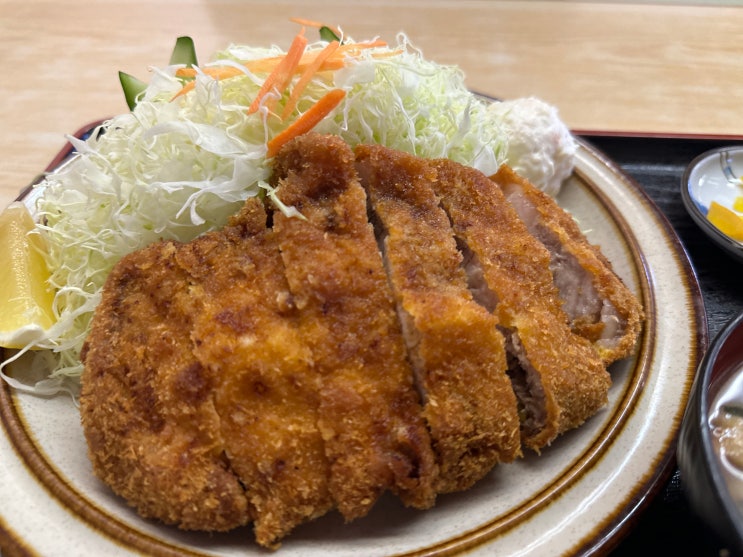  니가타현 여행 산조시 맛집 돈가스 산조