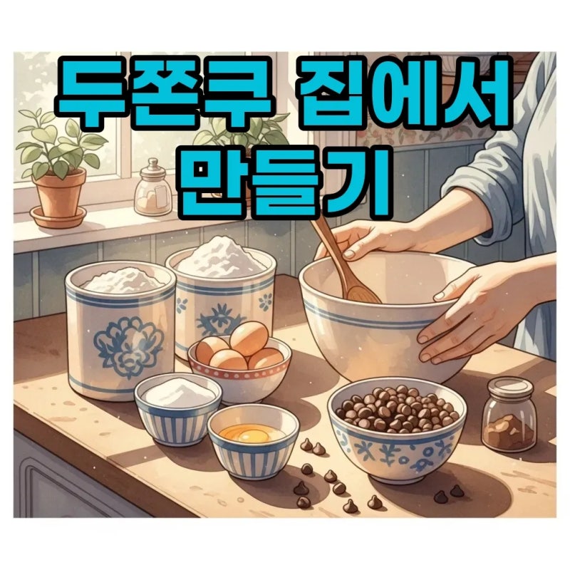 두쫀쿠 만들기, 집에서 재료 준비부터 클래스 팁까지!