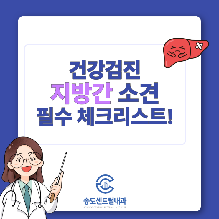  지방간 소견 받았다면 반드시 확인하세요 송도센트럴내과