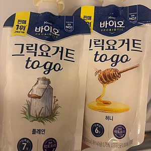 [푸드랩] 편의점 신상 매일바이오 파우치 그릭요거트 2종  "인간 츄르가 분명해!" (플레인/허....
