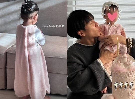 이승기♥이다인 딸 근황 공개, 이승기 딸 뒷모습 생일 데이트 훌쩍 큰 딸과 행복