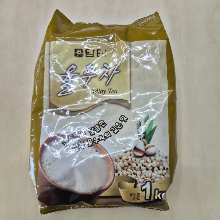  담터 자판기 율무차 1kg 후기 *자판기맛 율무차 추천
