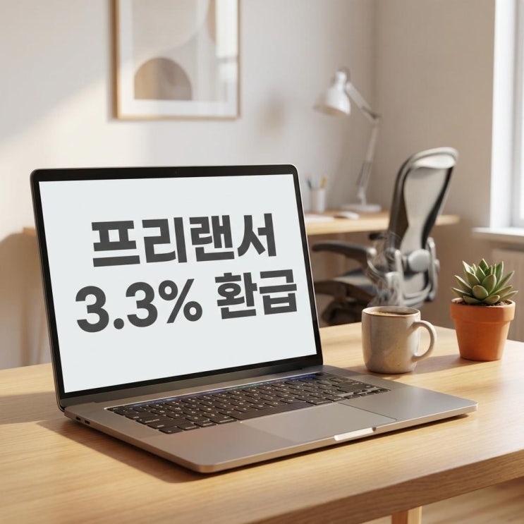  프리랜서 3.3% 환급 알바 세금 홈택스 조회와 삼쩜삼 비교 (종합소득세 기한후신고 방법)