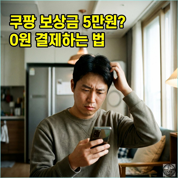  쿠팡 5만원 보상 쿠폰 호구 안 잡히고 0원에 털어먹는 3가지 꿀팁