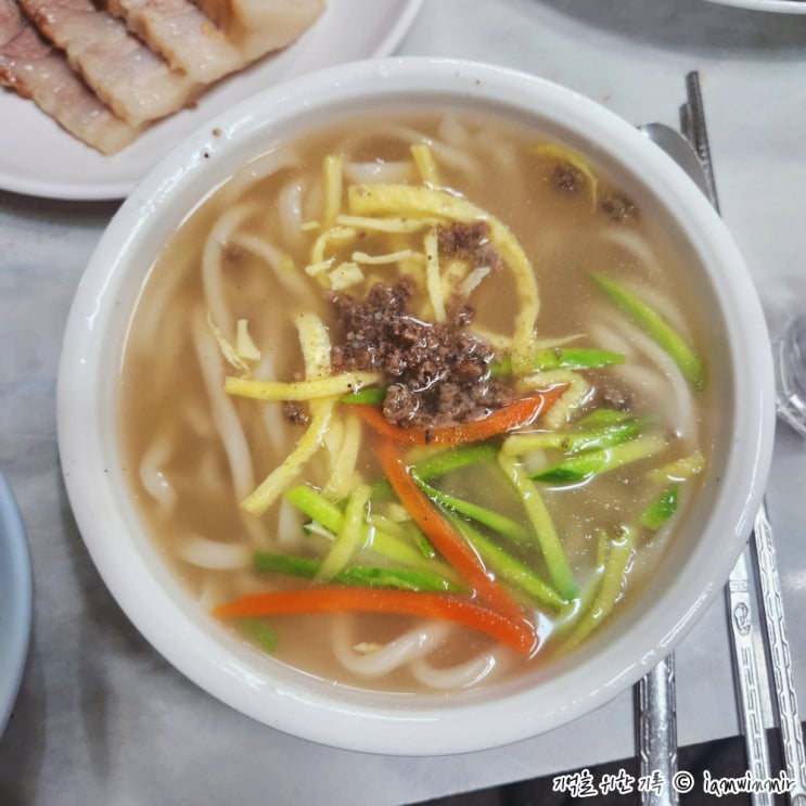  종로 청계천 보쌈, 파전, 칼국수 대련집