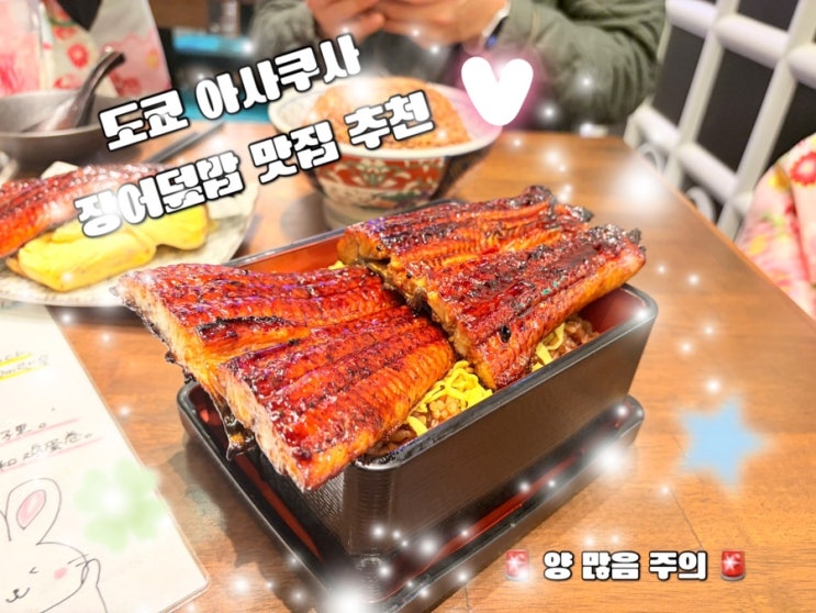  [도쿄 아사쿠사 요코초] 아사쿠사 장어덮밥 맛집 | 양 많음 주의
