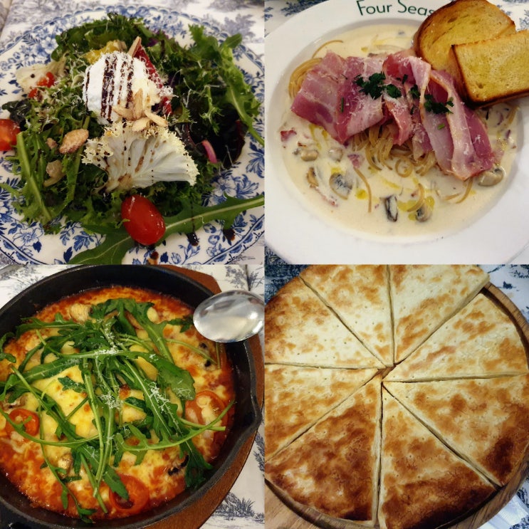  분당 판교 브런치카페 포시즌키친 분위기 맛집