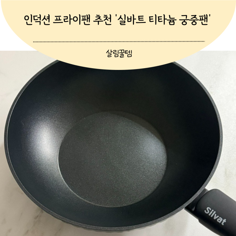 인덕션 프라이팬 추천 실바트 티타늄 궁중팬