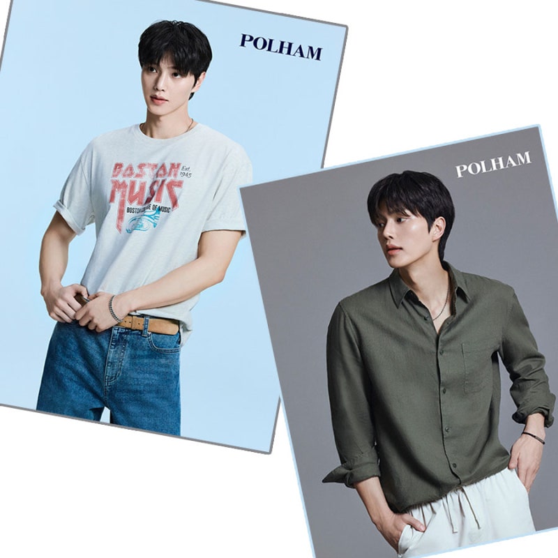 봄 코디 추천 아이템 남성 니트 청바지 티셔츠는 송강 화보 패션 속 폴햄 POLHAM 26SS 캠페인